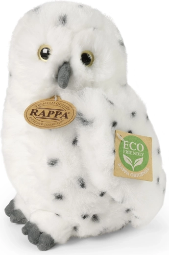 Rappa plišasta snežna sova 19 cm eco-friendly
