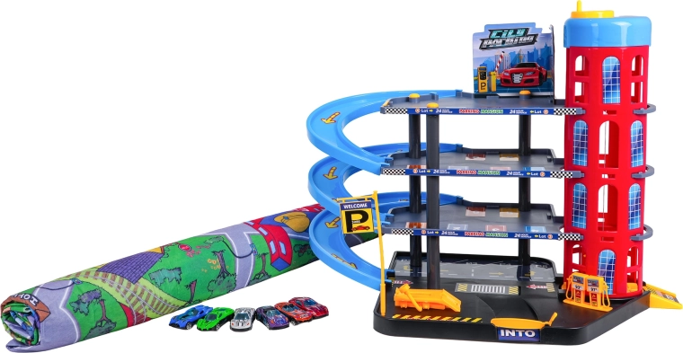 Velika filcana igralna podloga s cestami