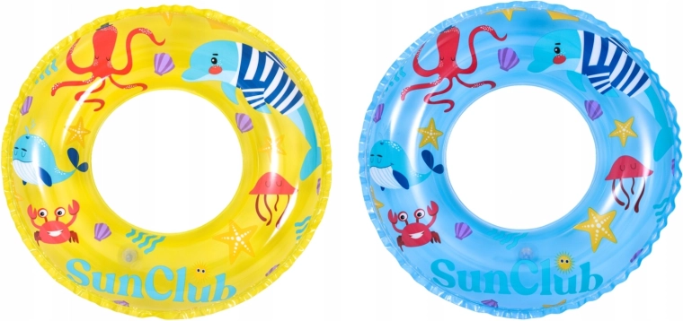 Veseli morski motivi v dveh barvah