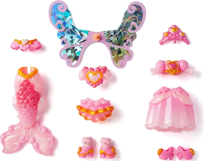 Preobleke 3v1: princesa, vila, morska deklica