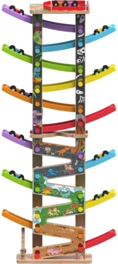 2Kids Toys velika dirkalna steza z 12 klančinami