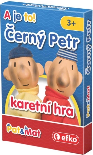 Black Peter card game Pat and Mat EFKO