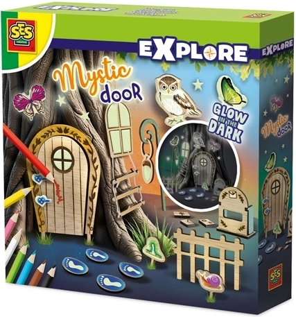 SES mistična lesena vratca, ki svetijo v temi