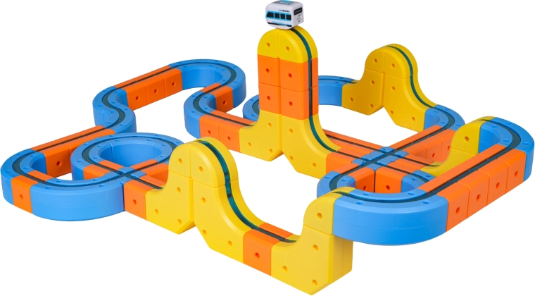 Rechargeable train with USB charging