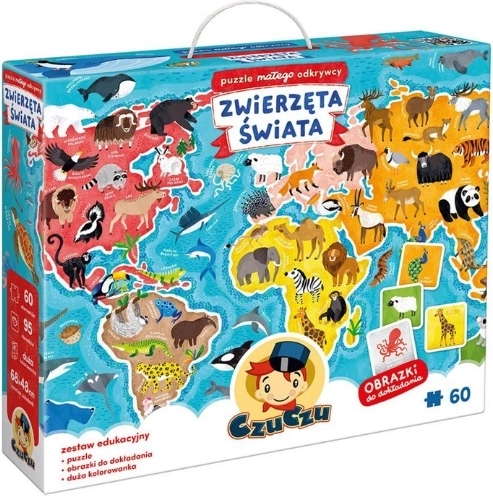 CzuCzu puzzle malega raziskovalca: živali sveta