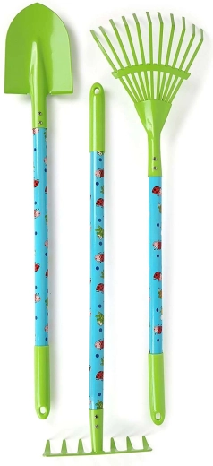 Vzdržljiva kovinska orodja v otroški velikosti