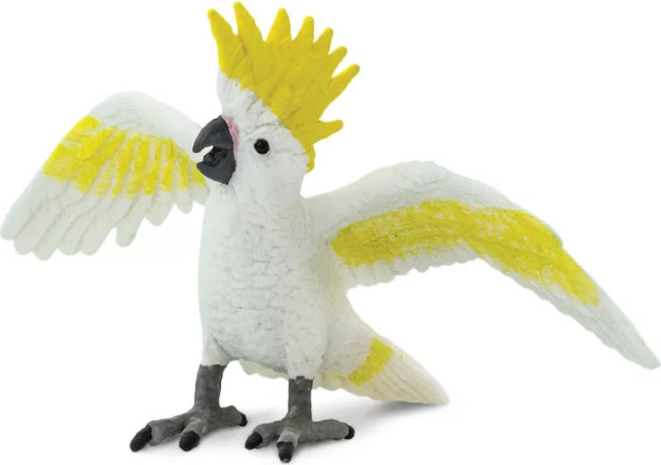 Safari Ltd. Yellow-crested cockatoo