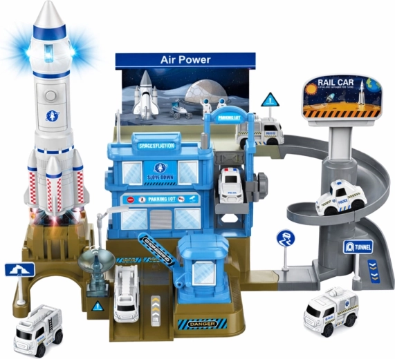 Večnivojski parkirni in vozni sistem