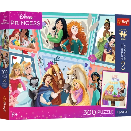 300 kosov z motivom Disneyjevih princesk