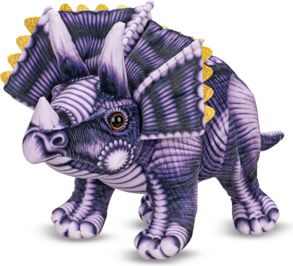 Plišasti dinozaver Triceratops 35 cm – stoječi