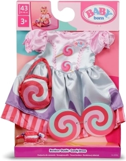 BABY born oblekca s cukrčki 43 cm