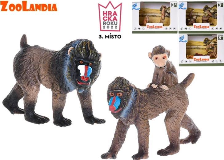 Zoolandia Animal Figure Set with Baby - 1 piece