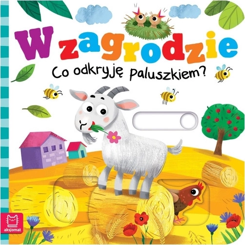 Na kmetiji Kaj odkrijem s prstkom? interaktivna knjiga za najmlajše