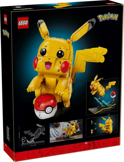 Ikonični razstavni model Pikachuja s Poké Ballom