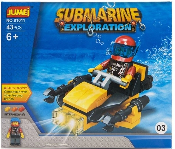 Jumei sestavljanka podmorska odprava 43 kosov (Submarine Exploration)