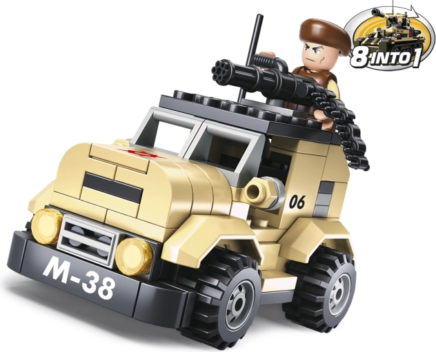 Sluban Army patruljno vozilo 8 v 1
