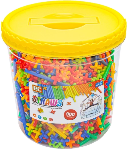 Practical packaging in a resealable bucket