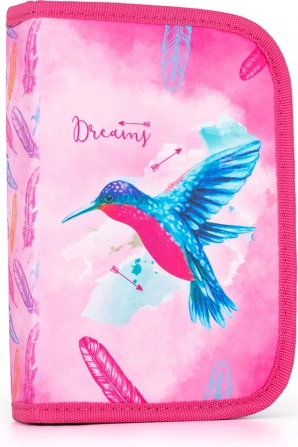 Šolski peresnik z 2 zavihkoma Kolibri, prazen
