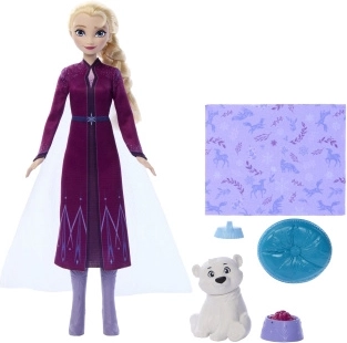 Punčka Elsa Disney Ledeno kraljestvo s polarnim medvedkom