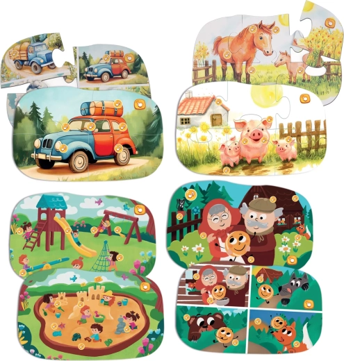 Interaktivne puzzle za majhne ročice