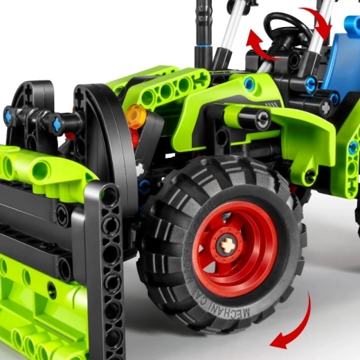 Movable elements and sturdy wheels