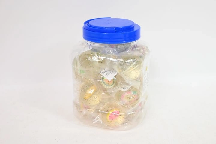 Rubber Ball with Fruit Design - 1 Piece