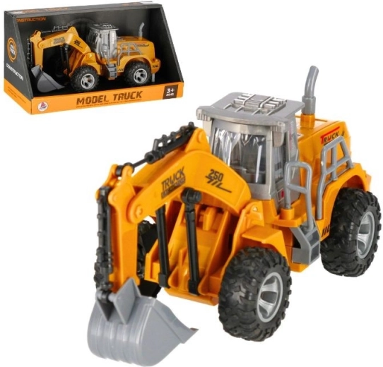 Kids Pull-Back Construction Excavator