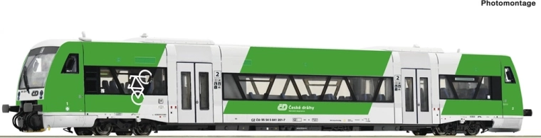 Roco dizelski motorni vlak Stadler 841 201-7 ČD (H0)