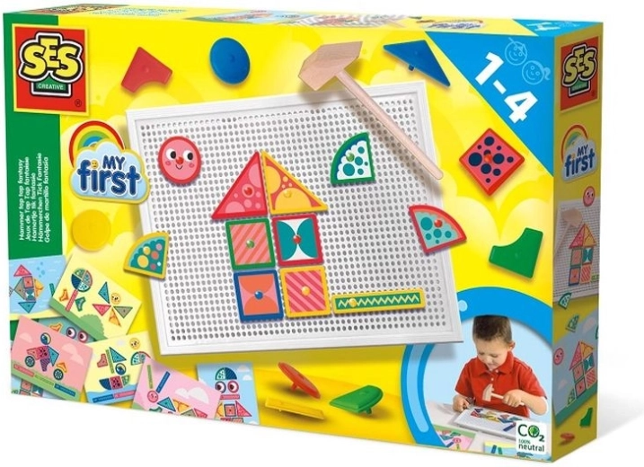 SES Creative My First stuku puku – pribijalni mozaik