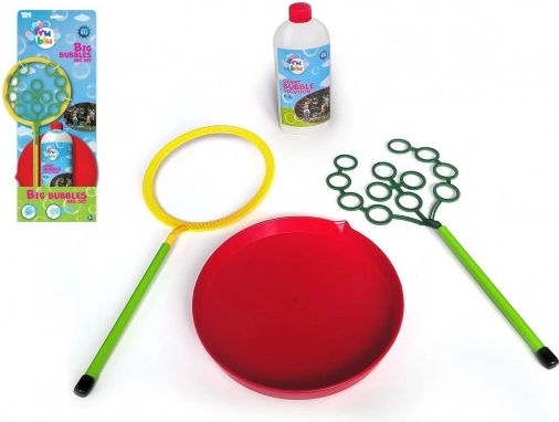 Fru Blu velika set za orjaške in mini milne mehurčke z 0,5 l polnila
