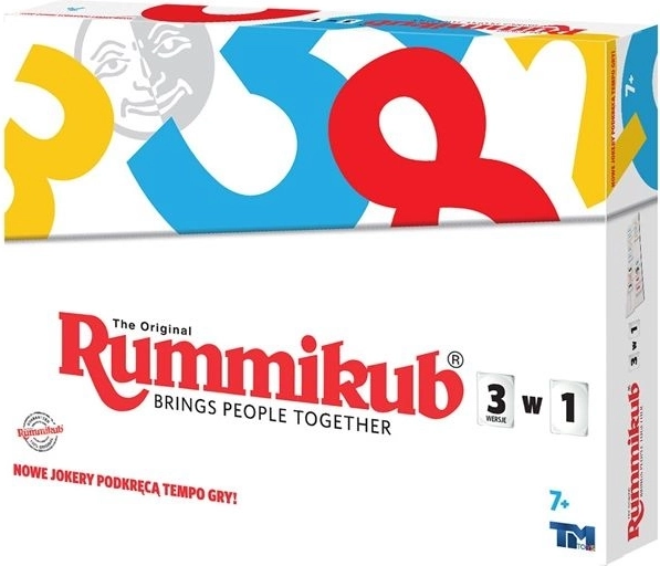 TMT Rummikub 3v1 družabna igra