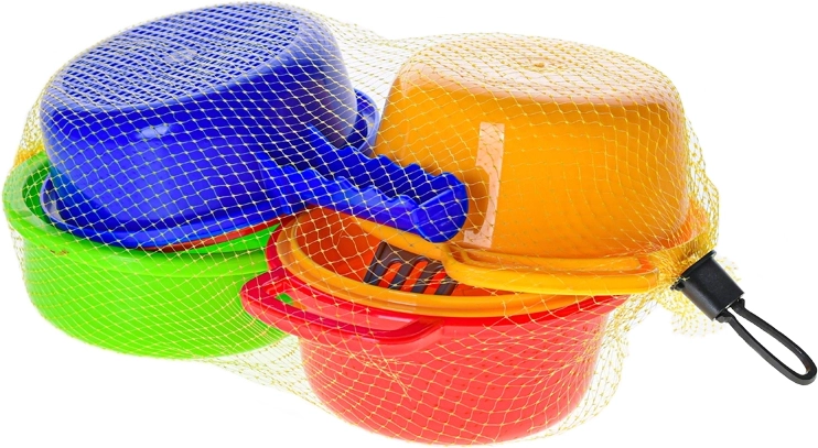 Praktično pakiranje v mreži za na pot in hitro pospravljanje