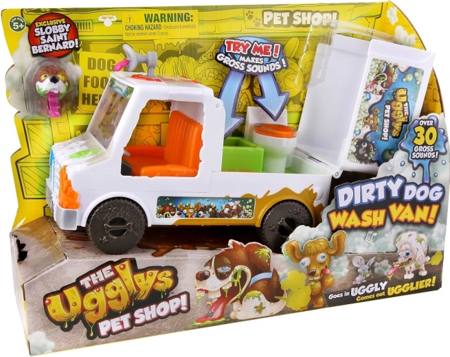 Avtopralnica s figurico Paskudnjaka – The Ugglys Pet Shop