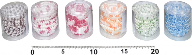 Barviti slaščičarski košarice 3 cm – 100 kos