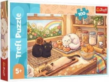 Puzzle Mucke navihančke 100 kosov