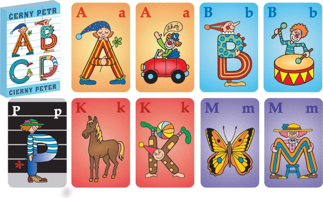 Black Peter Alphabet Cards