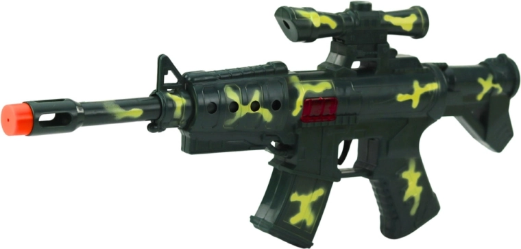 Realistična puška z mehanskim zvokom