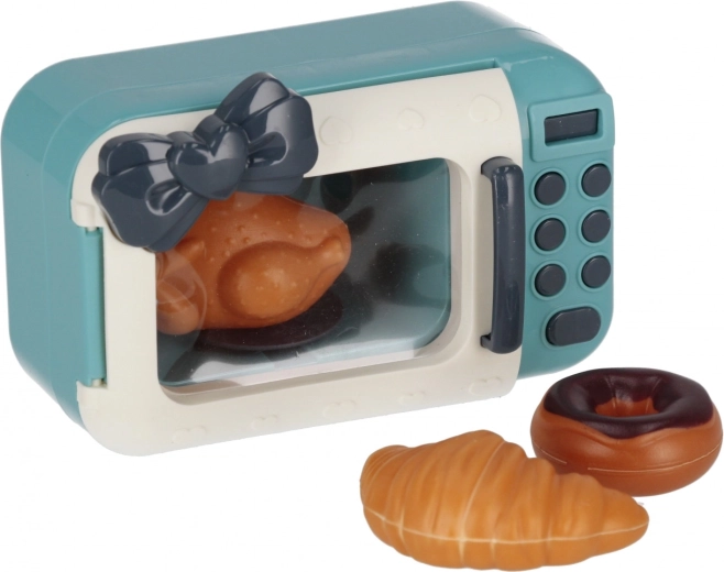 Mikrovalovka z dobrotami za otroško kuhinjo