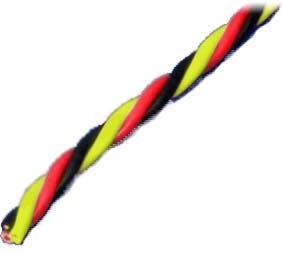 Triježilni zviti servo kabel Hitec 3 × 0,33 mm² – 1 m
