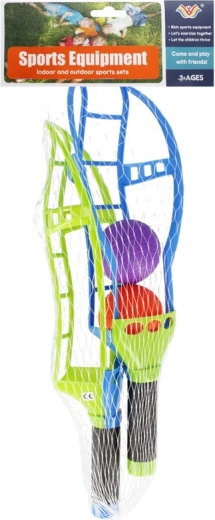 Komplet metnih lovil z žogicami za otroke