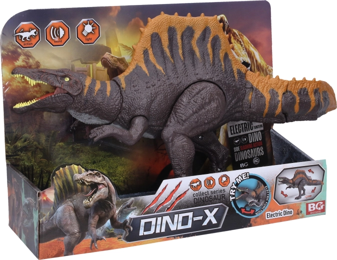 Dinozaver s svetlobnimi in zvočnimi učinki 42 cm
