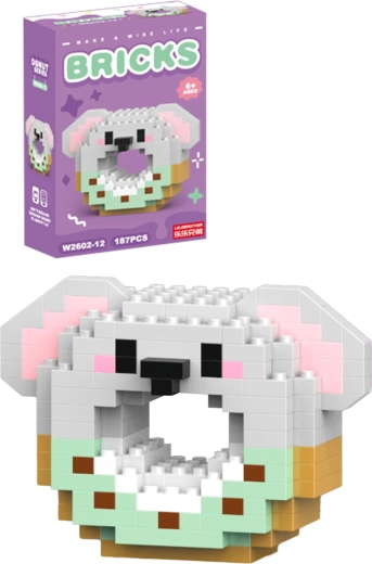 Konstrukcijski komplet krof koala (187 kosov)