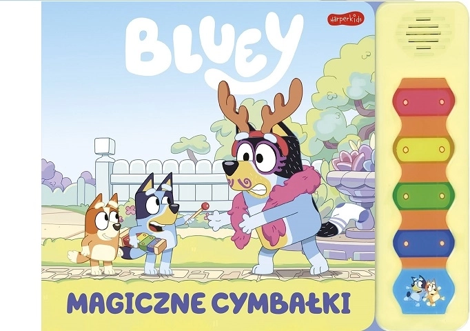 Bluey čarobne cimbale – zvočno interaktivna knjižica