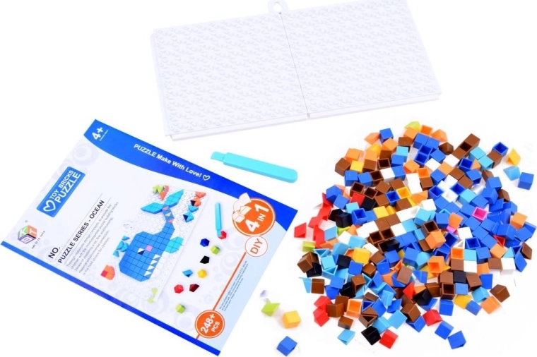 Enostavno sestavljanje in trden oprijem delčkov