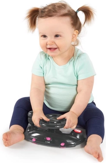 Interactive steering wheel with effects