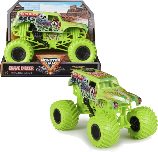 Monster Jam Grave Digger pošastni tovornjak v merilu 1:24