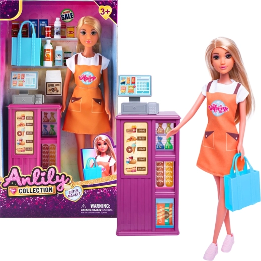 Punčka s sladolednim stojnicem