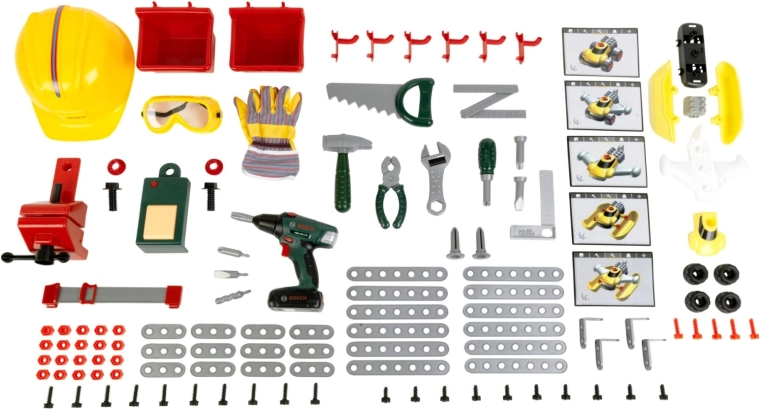 Rich accessories for building and “repairs”