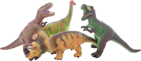 Zvočni gumijasti dinozaver na baterije