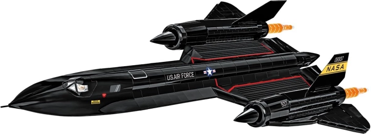 Ikonični SR-71 v merilu 1:48 in z izrazitimi potiski